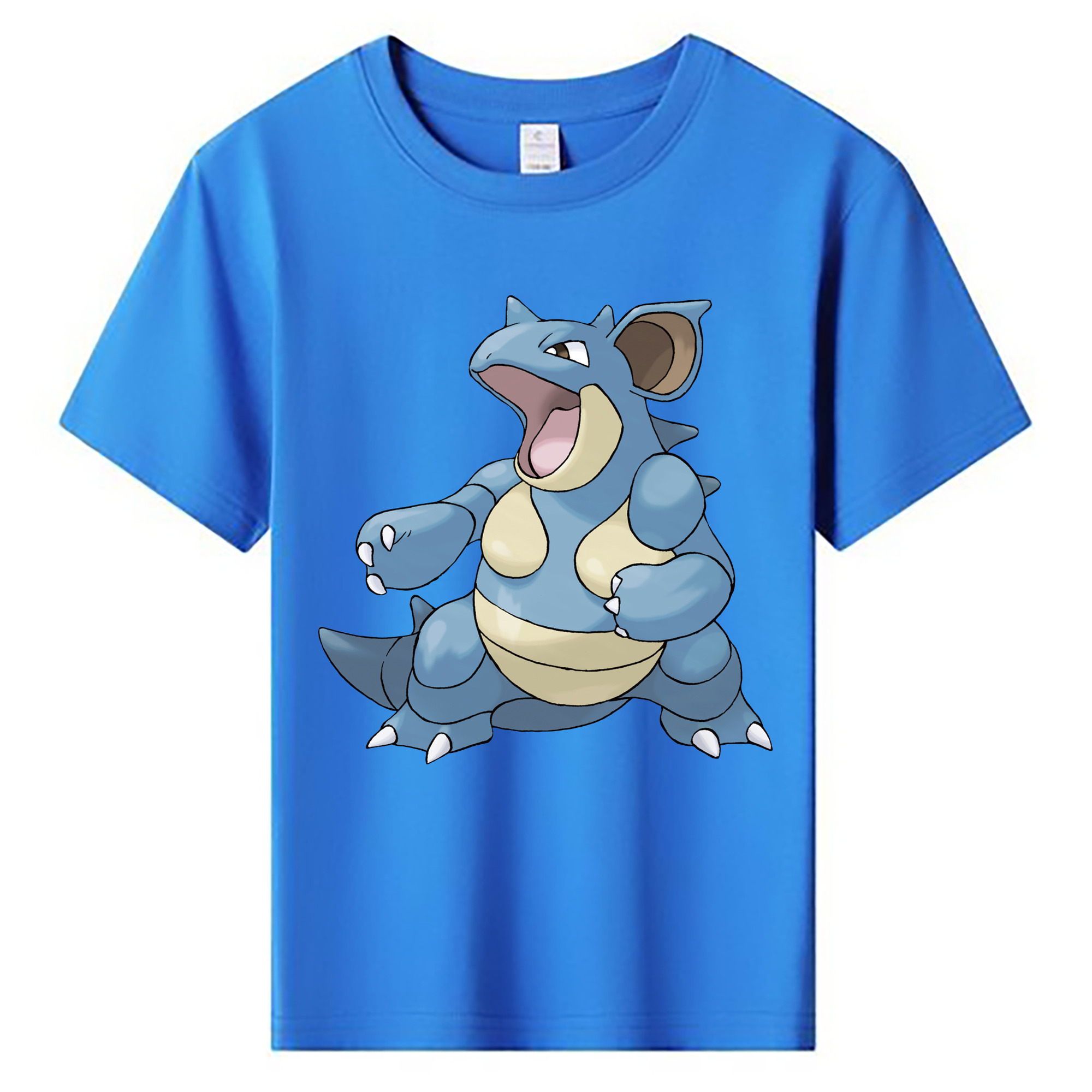 （画像用） ポケットモンスター Pokémon 綿100％キッズTシャツ（フロントプリント）